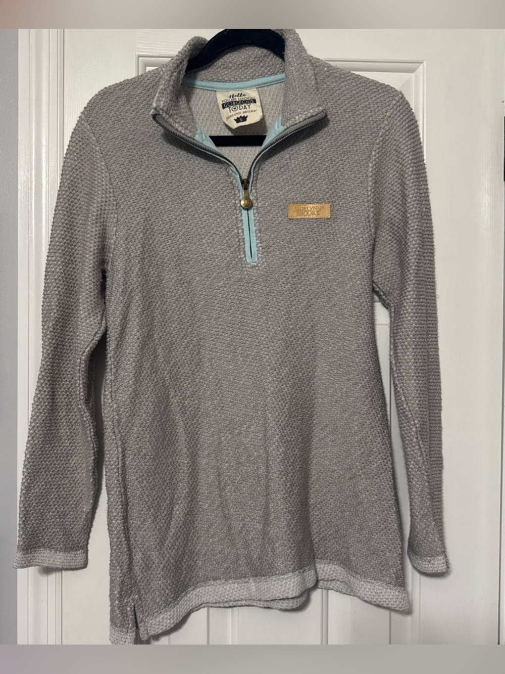 Jadelynn Brooke Half zip pullover